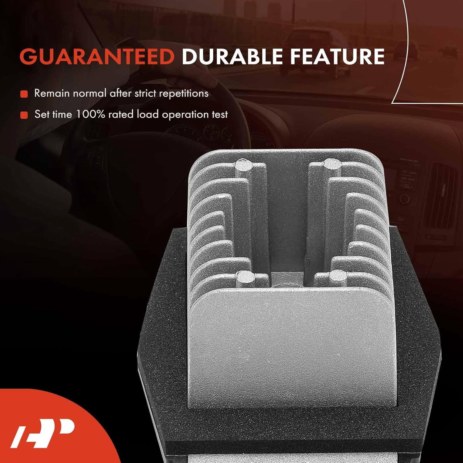 A-Premium HVAC Blower Motor Resistor Compatible with Ford F-250 Super Duty 2005-2007, F-350 Super Duty 2005-2007, F-450 Super Duty 2005-2007, F-550 Super Duty, F-650, F-750, F-53 Motorhome Chassis