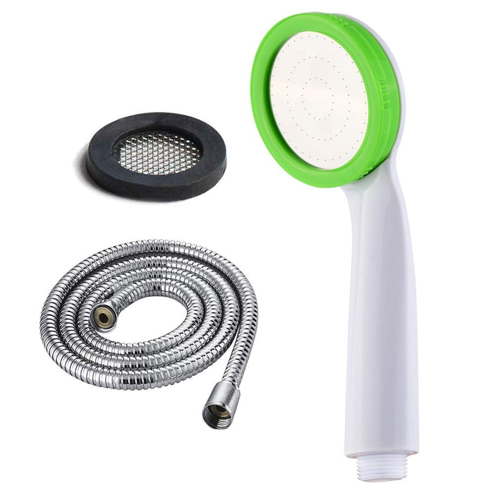 Hand Held Shower Head with Extra Long Hose Combo