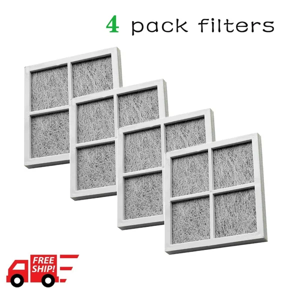 Air Filter For Lg Lt120F Kenmore Elite 469918 Refrigerator Adq73214402 4 Pack