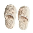 thumbnail image 4 of Milageto Floor Cleaning Slippers Multifunction Mop Slippers for Dirt Dust Living Room apricot, 4 of 8