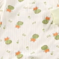thumbnail image 7 of 9-12 Months Infant Print Rompers,Cute Cartoon Long Sleeve Baby Jumpsuit,Soft Warm Fall Winter Unisex Onesie for Newborn Infant Boys Girls 3 6 9 12 18 Months,Light Green, 7 of 7