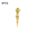 thumbnail image 3 of Eigraketly Paquete de 6 camisetas de Golf para mujer, soporte de bola con forma Sexy, entrenamiento profesional, piezas de repuesto para equipo de Club Golf Verde Eigraketly OD022138-03, 3 of 6