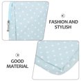thumbnail image 3 of Raindrops 2Pcs Rectangular Oxford Cloth Period Pad Case for Teen Girls and Women Portable Storage Bag, 3 of 8