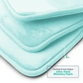 thumbnail image 5 of Clara Clark 2 Piece Premium Memory Foam Bathroom Mat Set, Set of 2 20x32 inch Bath Rugs, Aqua, 5 of 6