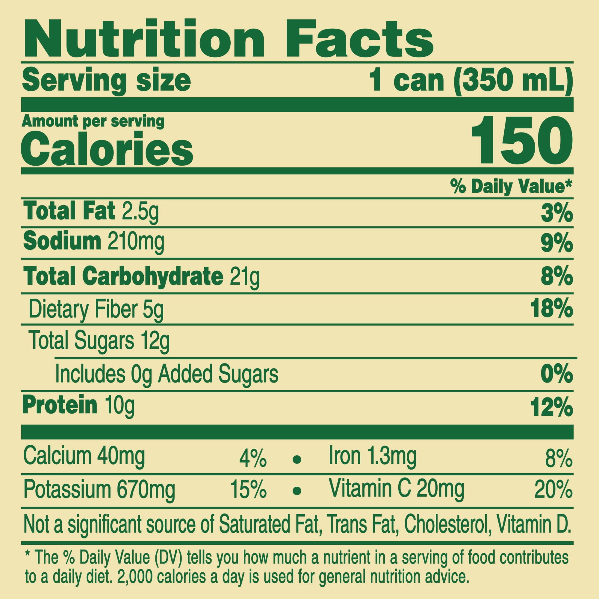 V8 +Protein, Plant-Based Protein Drink, Berry Acai, 11.5 Ounce Can, Pack of 4