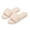 Ivory, variant on Women's Open-Toe Faux Fur Slippers Stylish and Cozy for Home Wear