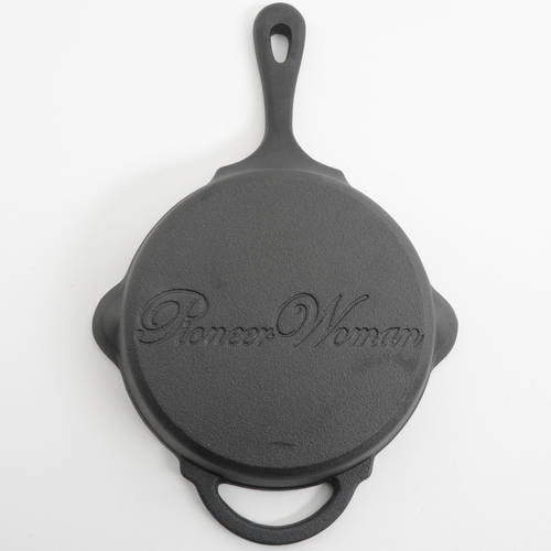 10 INCH PIONEER WOMAN CAST IRON SKILLET BUTTERFLY