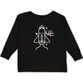 thumbnail image 3 of Inktastic Rocket Ship I Love Space Boys or Girls Long Sleeve Toddler T-Shirt, 3 of 5