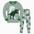 thumbnail image 2 of Gibobby Toddler Boys Pajamas Boys Girls Pjs Set Two Piece Soft Pajamas 1t 2t 3t 4t 5t Kids Fall Winter Long Sleeve Pajamas Loungewear Kid Sleepwear Toddler Boys Clothes,GN1,Size 5-6 Years, 2 of 4