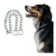 thumbnail image 2 of Collar Cadena de Castigo de Acero inoxidable Chico plata Talla M, 2 of 4
