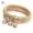 4#, variant on Isvgxsz Easter Gifts for Women Multilayer Bracelets - 3Pcs Gold/Silver/Rose Gold Corn Chain Bracelet for Women Heart Shaped Stretch Bracelet Easter Decor