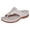 B, variant on Women's Wedge Sandals Lightweight Non Slip Orthopedic Shoes Comfortable Slip On Flip Flops Casual Summer Beach Sandal Black Size 9