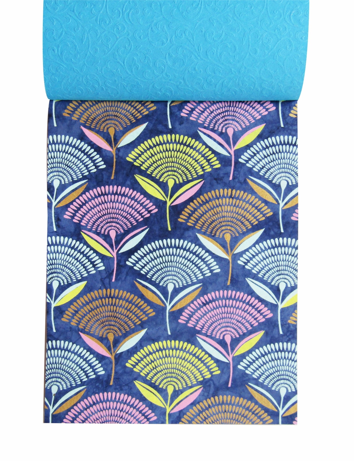 Paperhues Spring-Summer Decorative Handmade Scrapbook Paper 8.5x11" Pad, 40 Sheets.