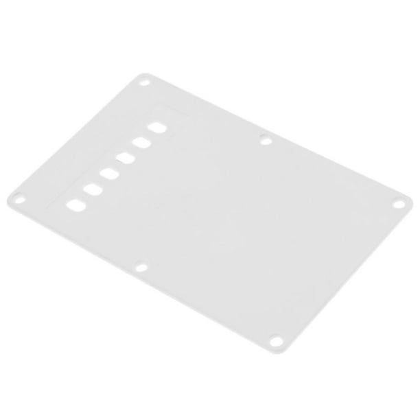 1 Pieza licencia de Guitarra para Profesionales Aprendiziaje Musica - , 142x90x2mm Blanco CUTICAT Placa posterior de la placa posterior de la guitarra