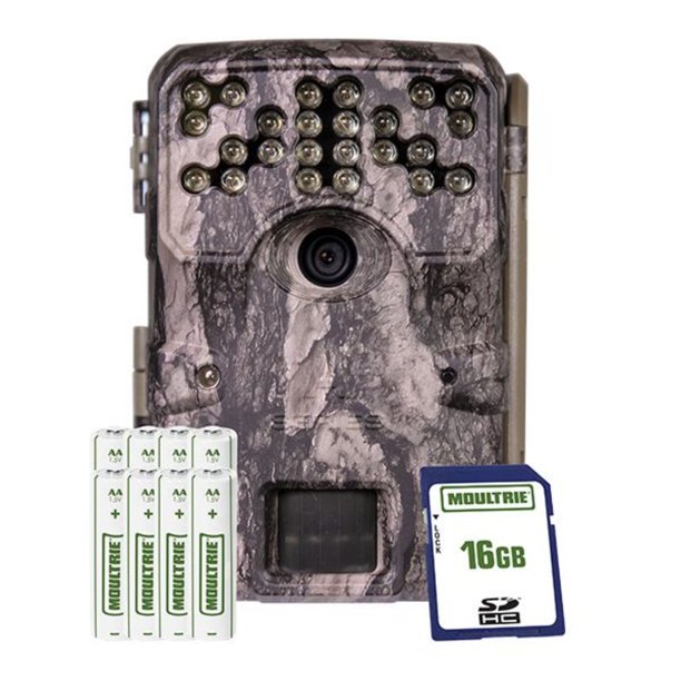 Moultrie MCG14002 Weatherproof A900i 30MP Game Trail Camera Bundle