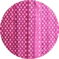 thumbnail image 1 of Ahgly Company Indoor Round Oriental Pink Traditional Area Rugs, 4' Round, 1 of 4