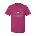 thumbnail image 2 of I Don't Need Google My Mom Knows Everything Men's Graphic T-Shirt, Fuschia, 5XL, 2 of 3