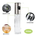 thumbnail image 5 of Oil Sprayer for Cooking, 100ml Glass Kitchen Olive Oil Sprayer Mister, Oil Sprayer Bottle for Air Fryer, Baking, Salad, Grilling, BBQ (2PCS), 5 of 8