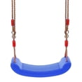 thumbnail image 3 of Asiento de columpio de plástico PE con cuerda ajustable Asiento de columpio de árbol para niños Interior al aire libre Wmkox8yii shdjk3355, 3 of 9