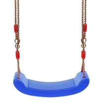 Adjustable PE Plastic Kids Swing Seat with Rope, Indoor and Outdoor Tree Swing Set for Children, Durable and Safe Swing Toy for Backyard Play, Perfect for 3  Years Old