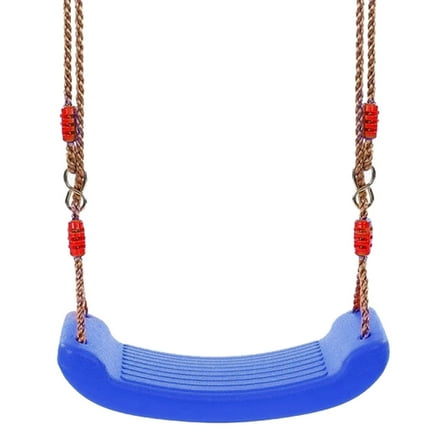 Adjustable PE Plastic Kids Swing Seat with Rope, Indoor and Outdoor Tree Swing Set for Children, Durable and Safe Swing Toy for Backyard Play, Perfect for 3  Years Old