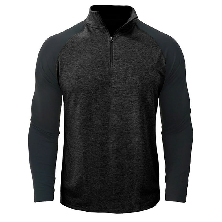Slim V-Neck Long Sleeve Colorblock T-Shirt Slim V-Neck Long Sleeve Colorblock T-Shirt