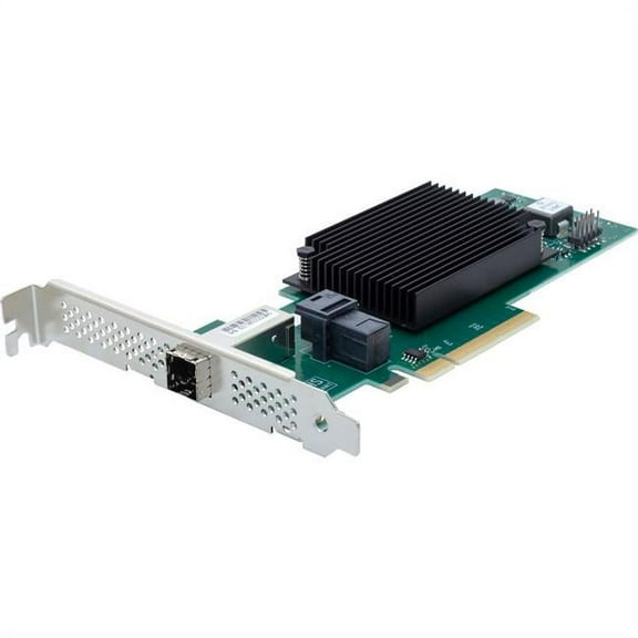 4-Port External 4-Port Internal 12Gbs SAS & SATA to PCIe 4.0 HBA Low Profile Controller Card