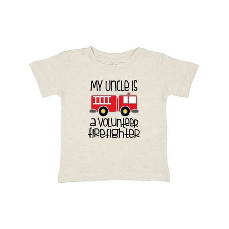 

Inktastic Volunteer Firefighter Uncle Gift Baby Boy or Baby Girl T-Shirt