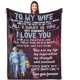 thumbnail image 1 of LHSHID Fathers Day for Mom Gifts Mom Presents Birthday Gifts for Mom Fathers Day Blanket for Mom from Daughter Throw Blanket for Mom 40x50in, 1 of 5