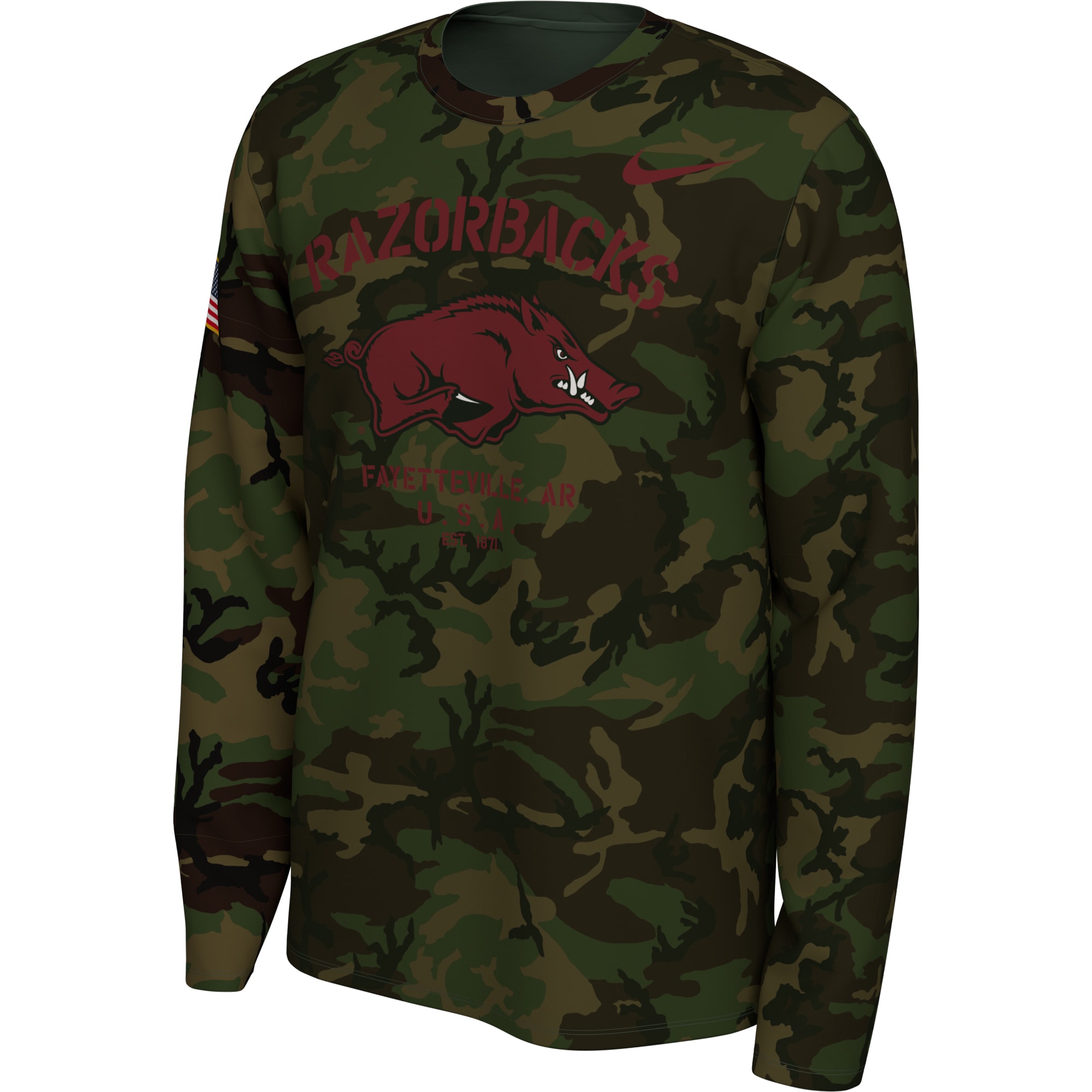 Arkansas Razorbacks Nike 2019 Veterans 