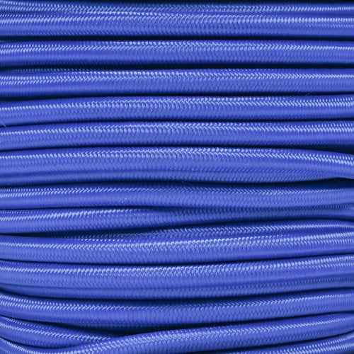 GOLBERG Elastic Shock Cord - 2.5mm, 1/32, 1/16, 3/16, 5/16, 1/8, 3/8, 5/8, 1/4, 1/2 inch Diameter - 10, 25, 50, 100 ft Lengths - Made in The USA (Royal Blue, 1/4in x 10ft)