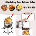thumbnail image 4 of Feasto Kit de Friteuse à Gaz Propane Extérieur en Aluminium 10 Qt 50,000, 4 of 8
