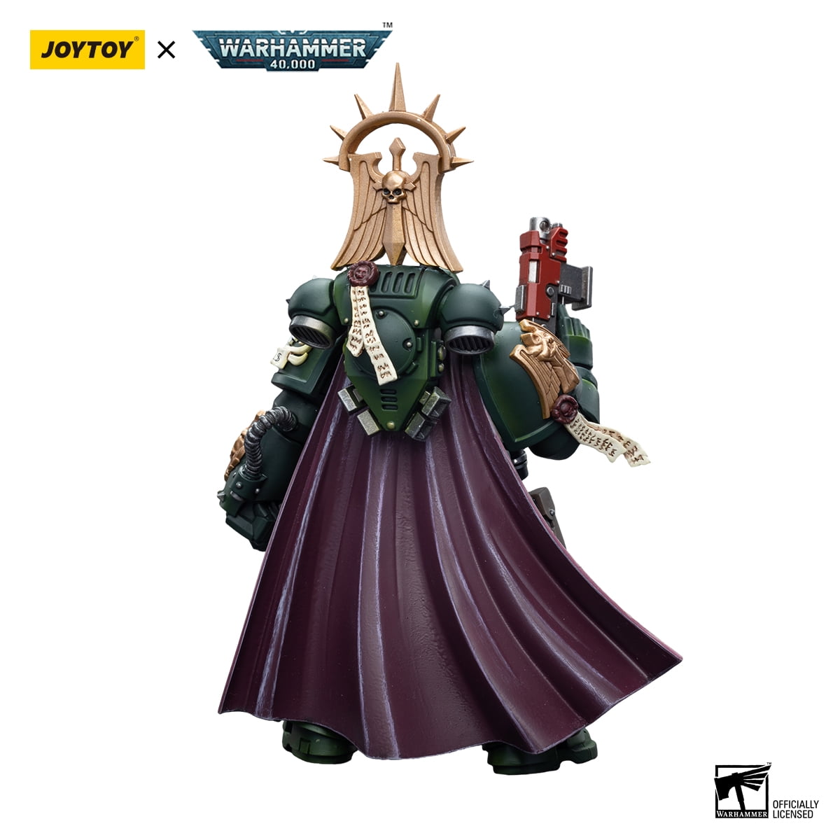 [IN STOCK] JOYTOY Warhammer 40K 1/18 Action Figures Dark Angels Master with Power Fist