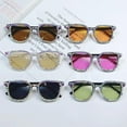thumbnail image 2 of Diamond-encrusted Glasses For Women Summer Sun Protection UV Sunglasses Personalized Sunglasses, 2 of 4