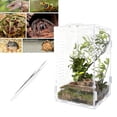 thumbnail image 2 of Clear Acrylic Reptiles Terrariums Climbing Pet Reptiles Cage Nontoxic Odorless, 2 of 8
