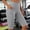 *Gray, variant on ClodeEU Women's Solid Color Stretch Capri Yoga Pants with Pockets,Slim Fit Athletic Leggings Dark Gray,Womens Plus XXL