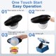 thumbnail image 4 of Auto Electric Can Opener: Open Your Cans with A Simple Press of Button - Automatic, Hands Free, Smooth Edge, Food-Safe, Battery Operated, Black（15.9*6.4*6.4cm)（Need to bring your own battery, 4 of 5