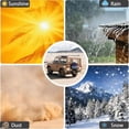 thumbnail image 2 of Spare Tire Cover for RV, Trailer, SUV, Off-Road Vehicle, Camper, Trucks Waterproof Sun Protection Black, 2 of 10