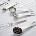 thumbnail image 2 of 1 Set 11Pcs Stainless Steel Round Measuring Spoon Measuring Stick Kit (Silver), 2 of 8