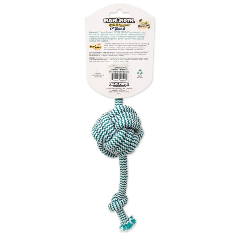 MAMMOTH EXTRA FRESH MONKEY FIST BALL W/ROPE MAMMOTH EXTRA FRESH MONKEY FIST BALL W/ROPE