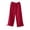 Red-07, variant on Owordtank Womens Loose Trouser with Pockets Cotton Casual Baggy Pants