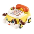 thumbnail image 1 of Juguete de teléfono para bebé, juego de teléfono móvil, juguete educativo para bebés, niños y niñas. amarillo, 1 of 9