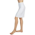 thumbnail image 2 of MeMoi Women's  High-Waist Double-Bonded 22" Half Slip - Womens - Female, M, White, 2 of 3