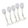 thumbnail image 4 of LOVIVER 5 Pieces Metal Hard Fishing Lures Bionic Baits with Treble Hooks A A, 4 of 8