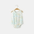 thumbnail image 2 of TAIAOJING Toddler Baby Boys Romper Jumpsuit Onesie Sleeveless Bodysuit Soft Summer Outfits Sets For 1-9 Months Indoor Comfortable Elastic Clothes Breathable 3-6M, 2 of 3
