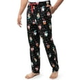 thumbnail image 4 of Fruit of the Loom Men's Matte Fleece Holiday Print Pajama Pants, Sizes S-5XL, 4 of 5