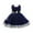 Dark Blue, variant on 3-12Years Children's Party Dress 2025 Little Girls Sleeveless Bowknot Flower Princess Birthday Dresses Kids Dresses for Girls