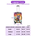 thumbnail image 5 of Retro Surfing Chinese Shar-Pei in Cool Sunglasses Hello Summer Waves Travel Luggage Cover Dog Lover Suitcase Dust Protective Decor - 10001, 5 of 5