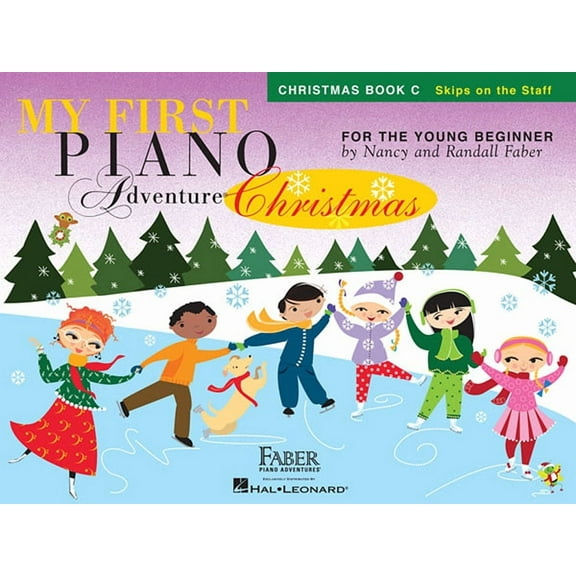 My First Piano Adventure Christmas: Christmas Book C: Skips on the Staff: For the Young Beginner (My First Piano Adventure)