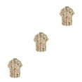 thumbnail image 3 of ZheElen Tendance et Respirant Faionable Men Hawaiian hirt pour ummer Faionable L 3Set, 3 of 6